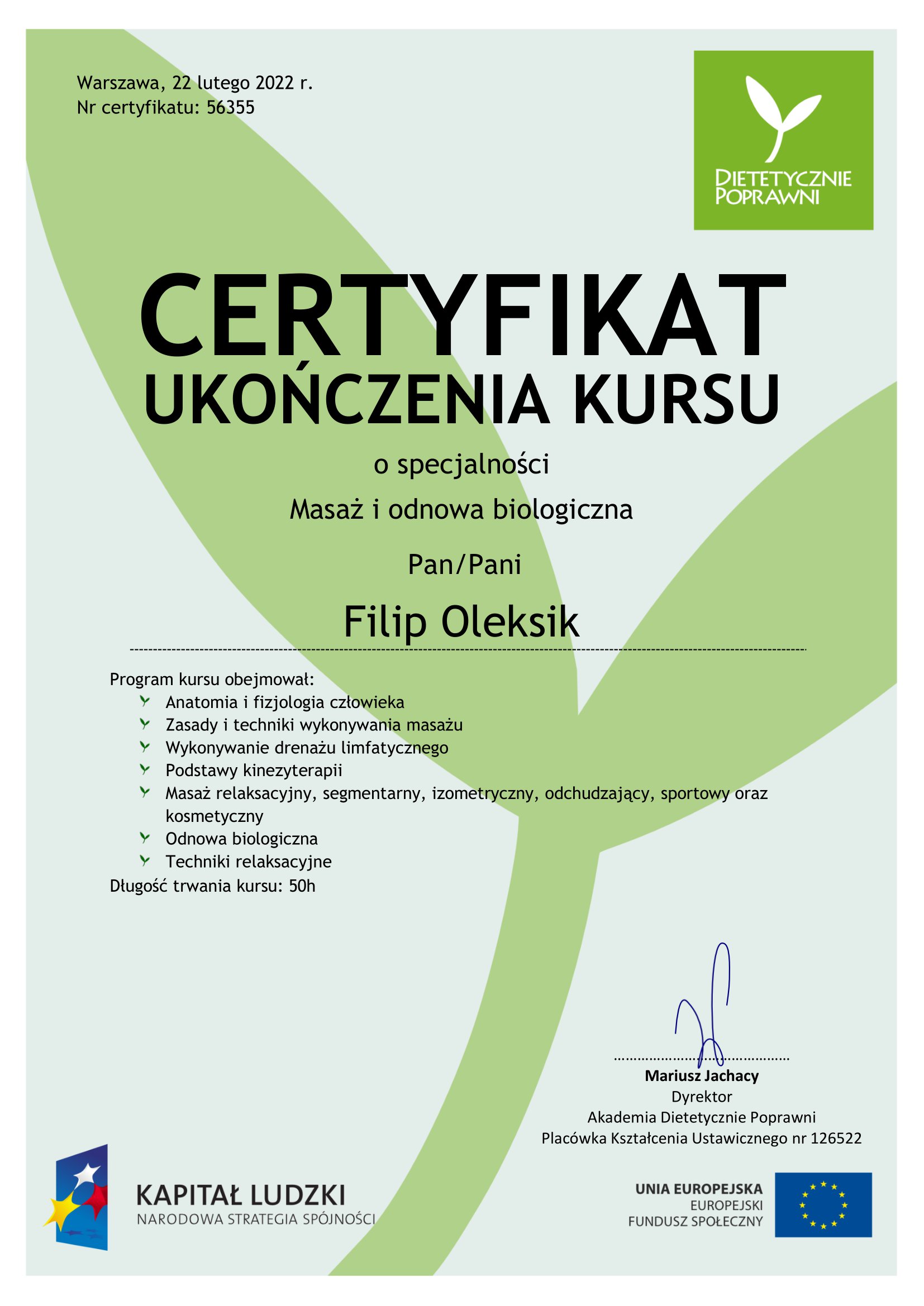 Masaż i odnowa biologiczna