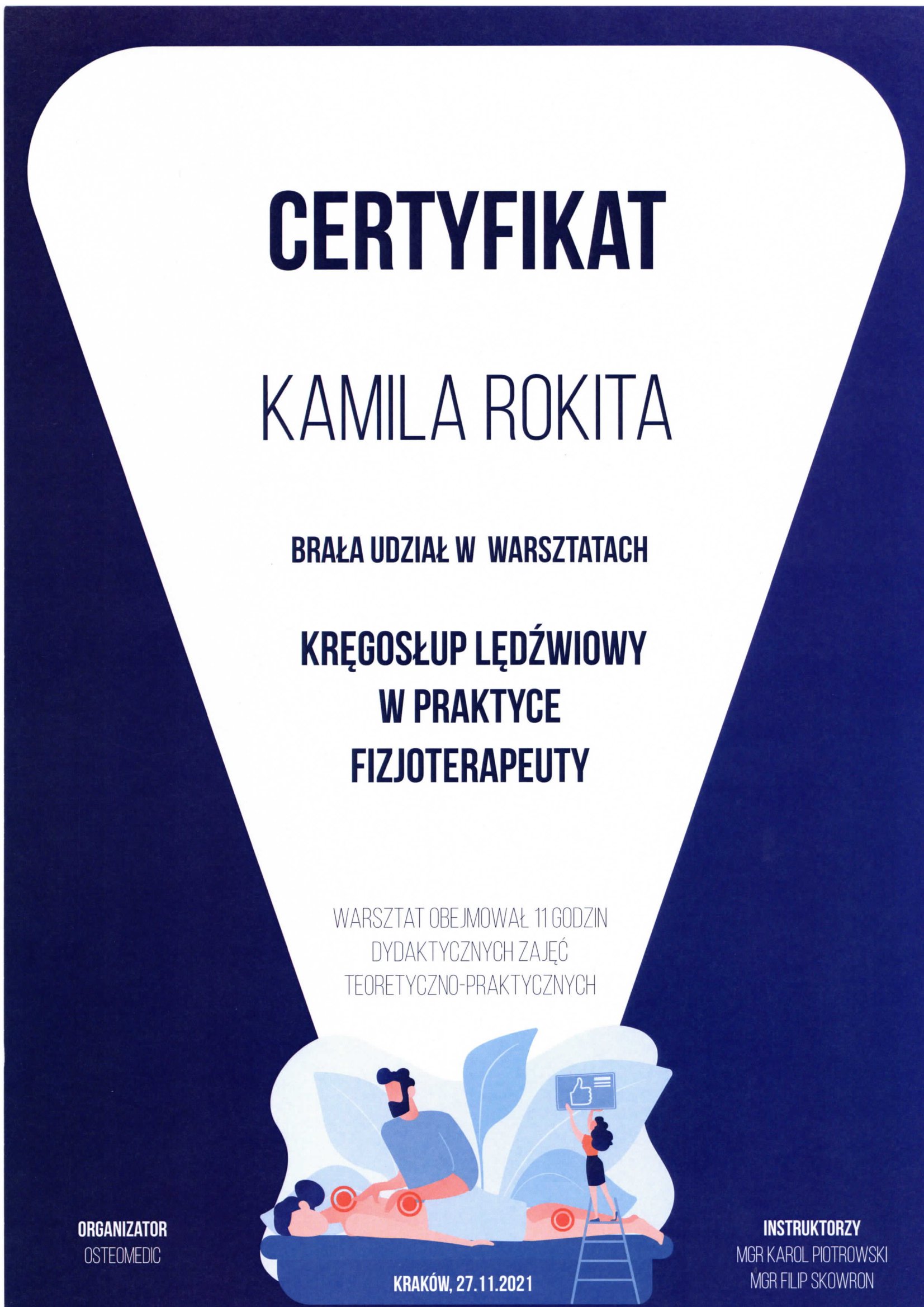 Kręgosłup lędźwiowy w praktyce fizjoterapeuty