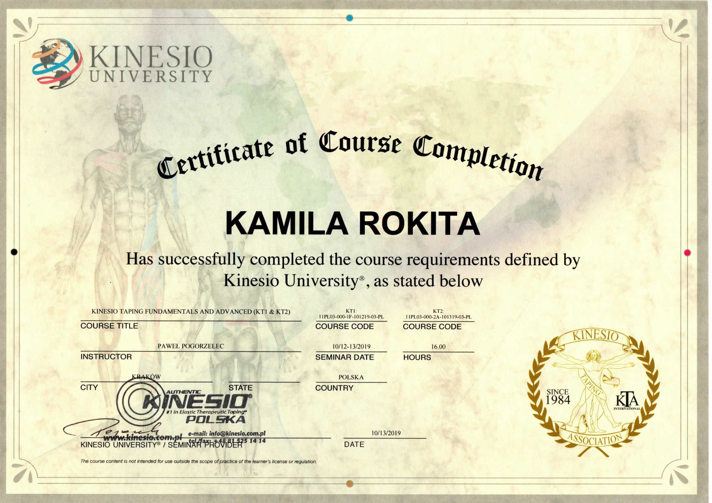 Kinesiotaping