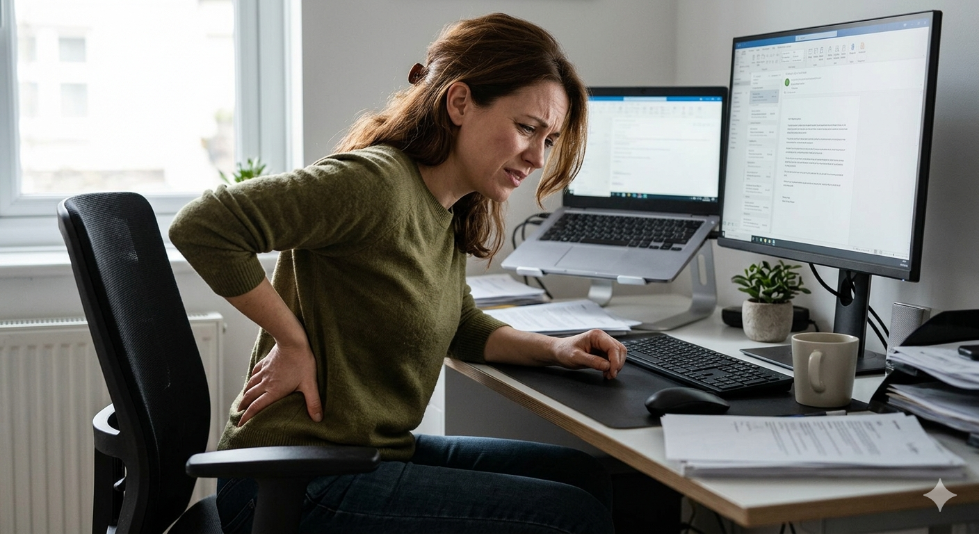 Lower Back Pain and Office Work – How Can a Physiotherapist in Krakow Help?