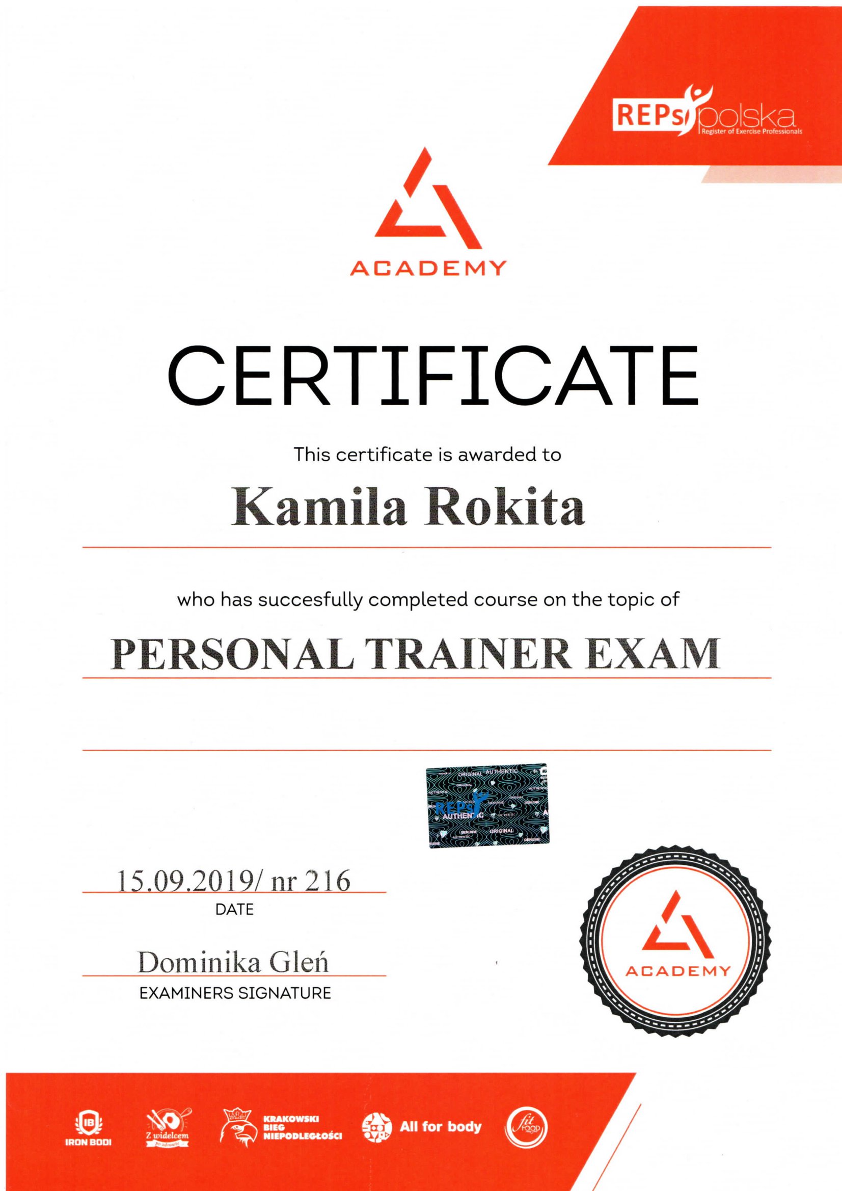 Trener Personalny