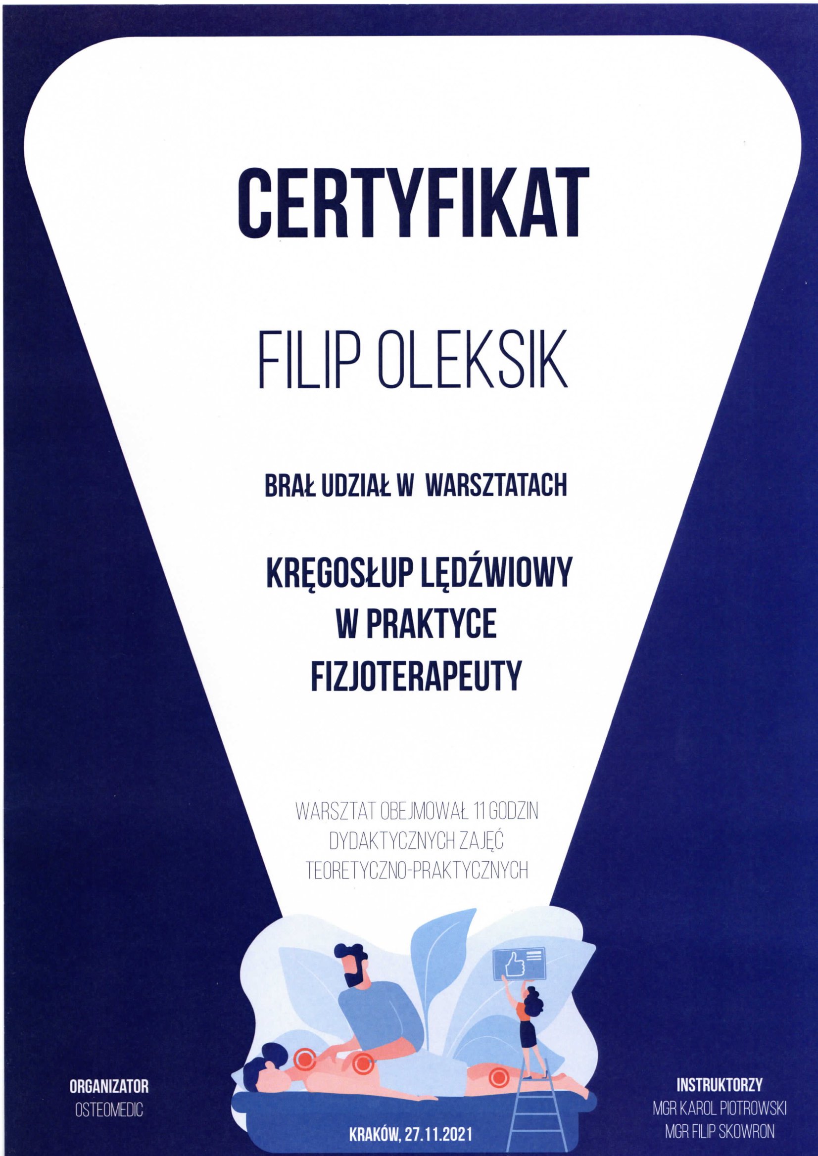 Kręgosłup lędźwiowy w praktyce fizjoterapeuty